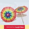 Tropical Cake & Cocktail Decoration Set: Coconut Tree, Umbrella, Insert Cards