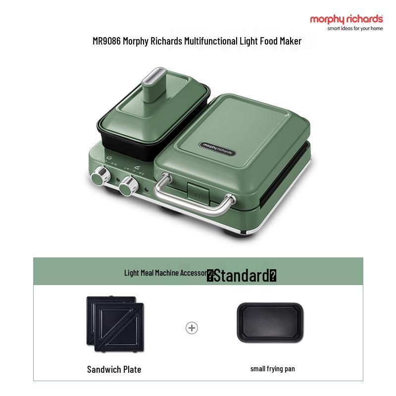 Morphy Richards MR9086 Multifunctional Breakfast & Sandwich Maker with Waffle Feature.