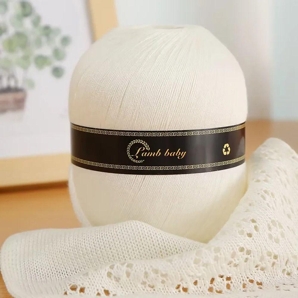 Pure Silk Silk Cotton Yarn Thin Lace Knitting Supplies Hand Knitting Yarn Crochet Yarn For Crocheting Knit Sweater Shawls