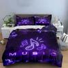Neon Musical Symphony. Bedding Sets Duvet Covers Pillowcases(1* Duvet Cover 2* Pillowcases Without Duvet Insert)