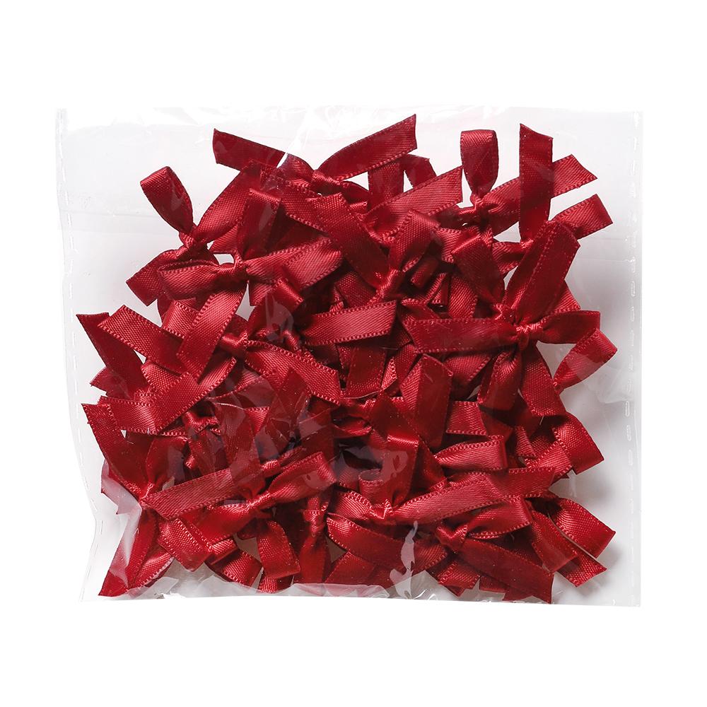 100Pcs 3*4CM Bow Valentine's Day Gifts Decoration For Wedding Home Decor DIY Party Supplies Craft Gifts Scrapbook Accessories