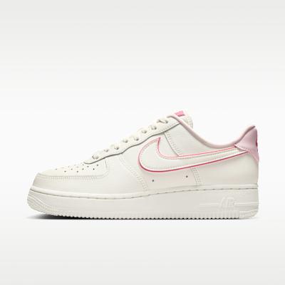 Nike Air Force 1 Breathable Skateboard Shoes Women s White 36.5