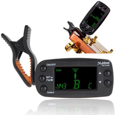Meideal MT83W Digital Clip-on Guitar Chromatic Bass Violin Metronome Tuner Tone Generator