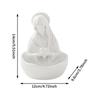 Virgin Mary Statue Key Bowl Sculpture Jewelry Tray Religious Figurine for Entry