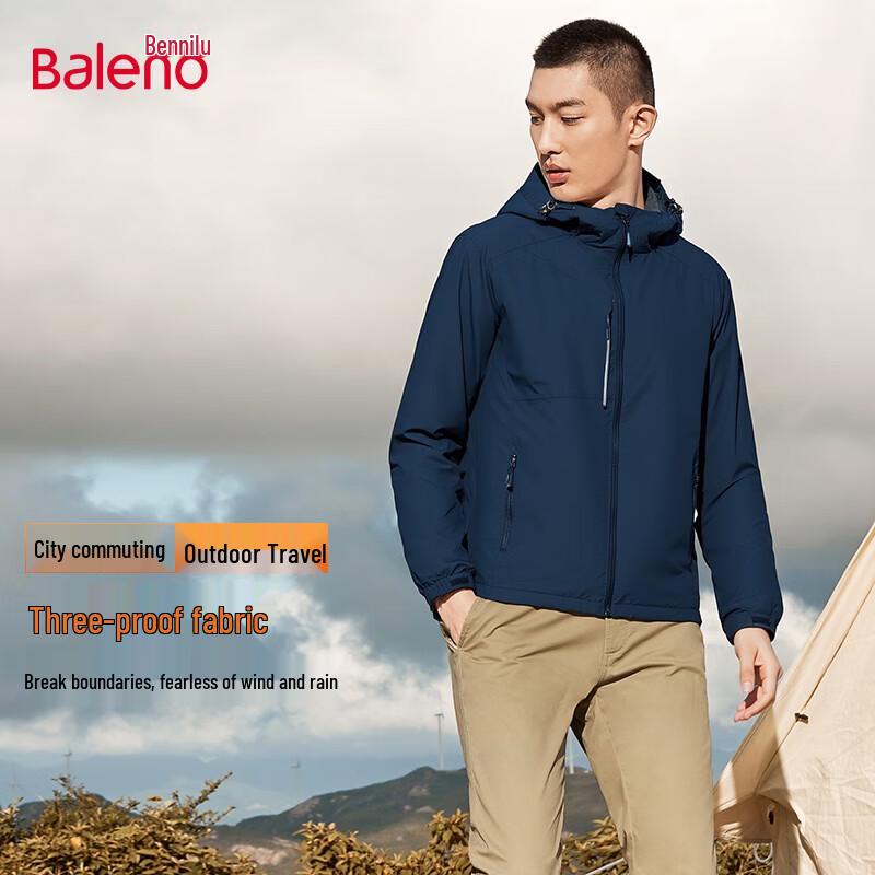 Baleno 2025 Autumn/Winter Unisex Outdoor Windproof Sport Jacket