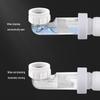 Single-Head Anti-Odor Telescopic Drain Pipe for Washbasin