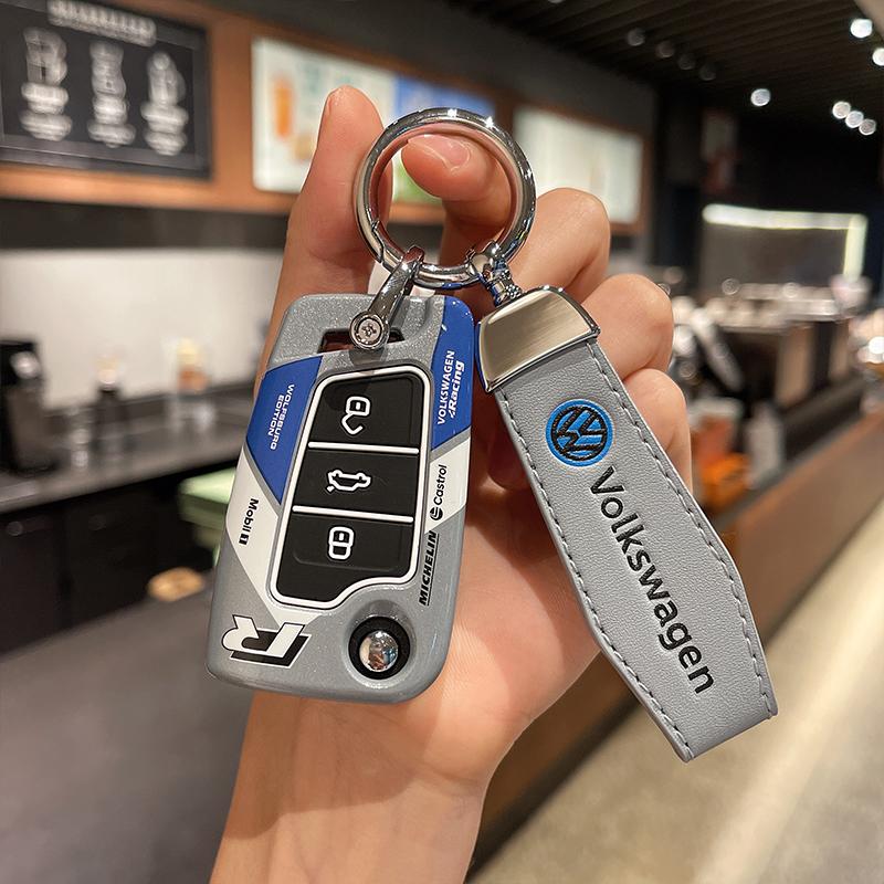 

For VW Volkswagen Jetta MK5 Golf Style Car Key Case Cover For VW Volkseagen Passat B8 Magotan For Skoda Superb A7 Kodiaq Seat