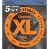 D'Addario Daddario Bass Strings Pro Steel Long Scale .050-.105 EPS160 x 5 Set [Domestic Genuine]