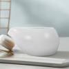 Small Ceramic Milk Pitcher Nordic Style Minimalist Design with Comfort Grip Handle for Coffee Tea Syrup Cream Serving Home Cafe