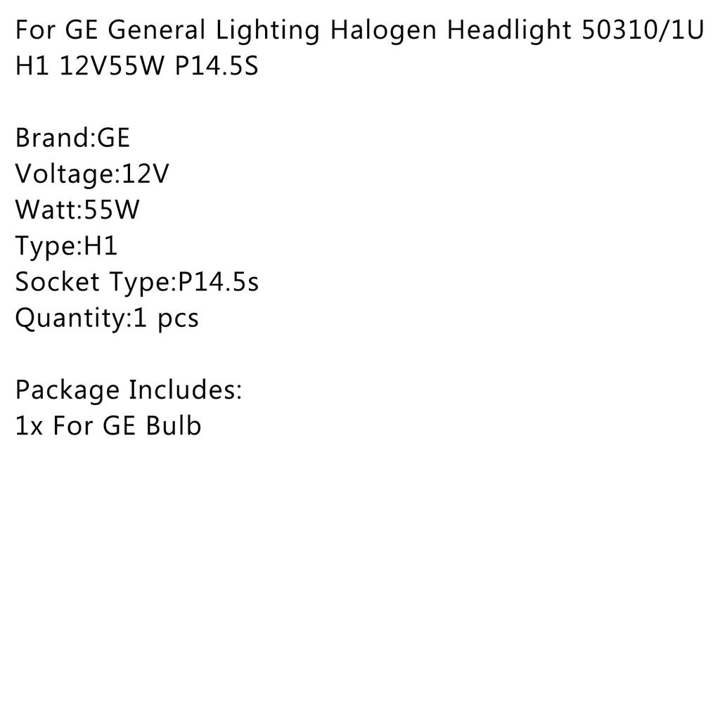 For GE General Lighting Halogen Headlight 58520U H7 12V55W PX26D