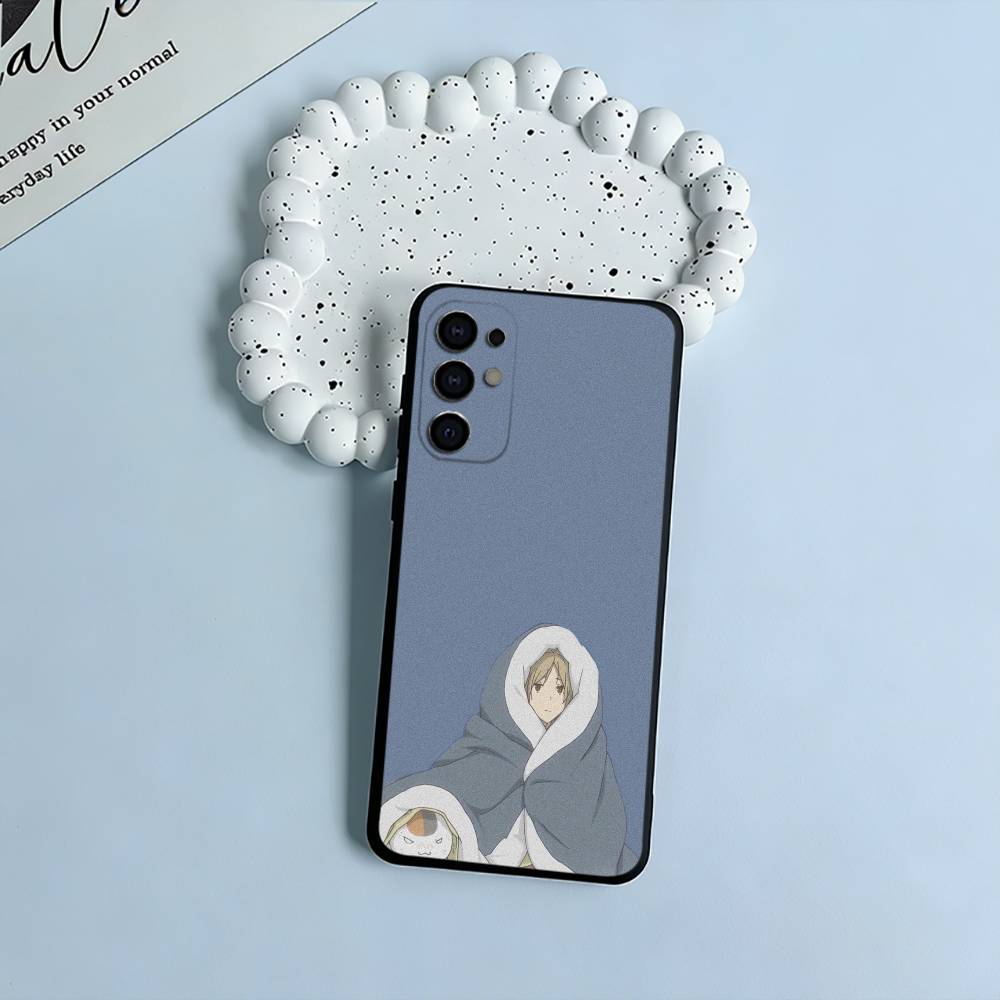 Natsume s -Book of -Friends Phone Case For Samsung S25,S24,S21,S22,S23,S30,Ultra,S20,Plus,Fe,Lite,Black Soft Silicone