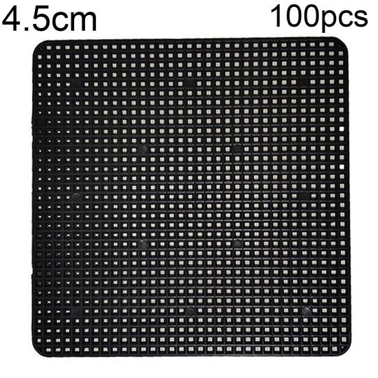 50Pcs/100Pcs Hollow Square Flower Pot Mat Bonsai Breathable Mesh Pad Cushion