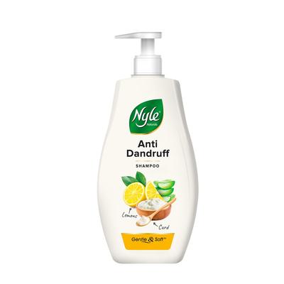 Nyle Anti-Schuppen Shampoo 400ml Schaum für sanfte Haarpflege, pH-neutral, Parabenfrei, Beruhigender Kopfhautschutz