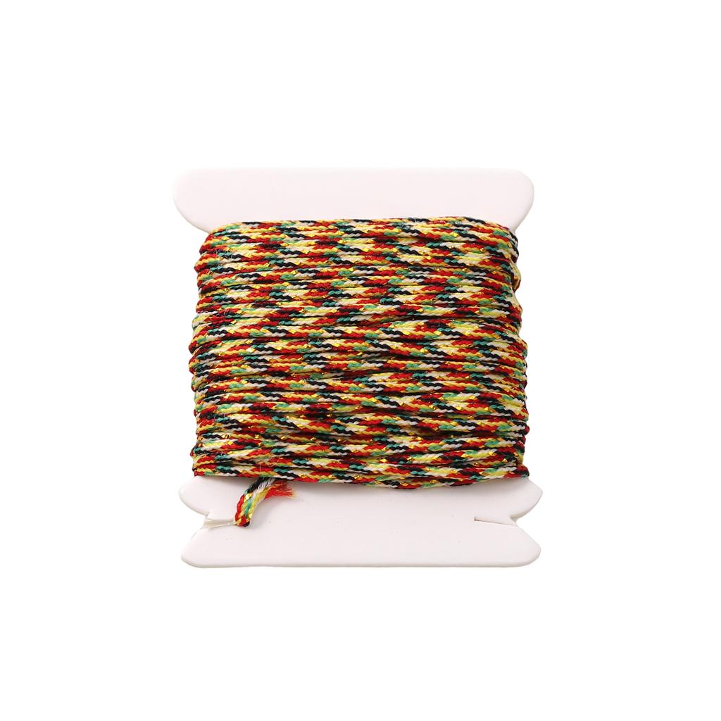 5-50m/lot 0.8mm Cotton Cord Nylon Cord Thread String DIY Beading Braided Bracelet Jewelry Making