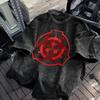 Novelty SCP- Biohazard T-Shirt for Men Crewneck Cotton Washed T Shirts  Short Sleeve Tees Plus Size Tops