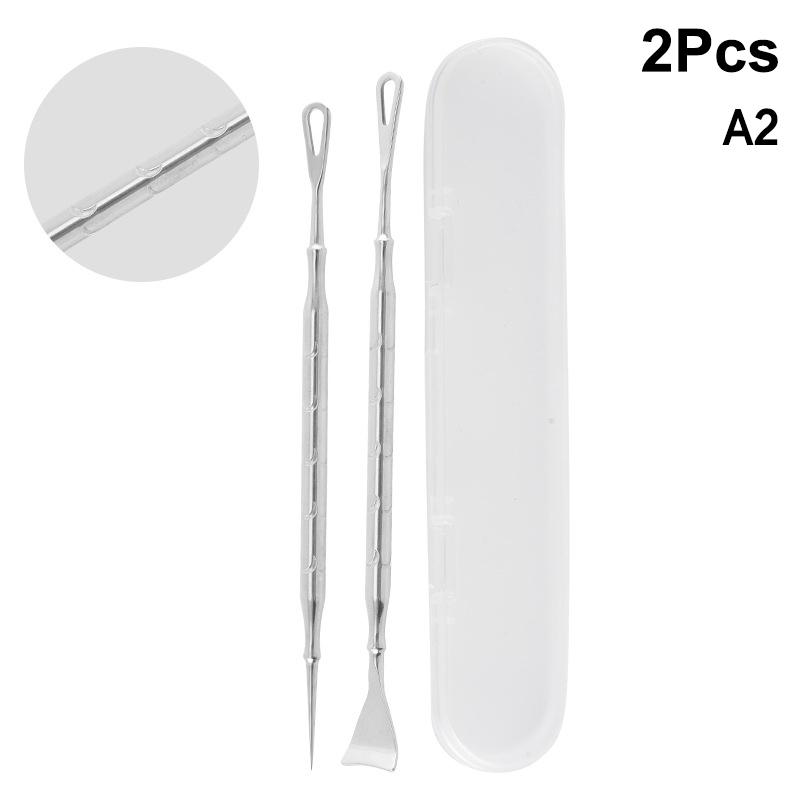 Blackhead Acne Remover Pimple Popper Tool Acne Needle Removing Hair Follicle Cleaning Whitehead Nose Face Blemish Extractor