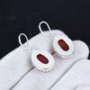 Natural Carnelian Gemstone 925 Sterling Silver Earring, Boho Silver Jewelry Dangle Earrings, Gifts For Mother Day Gifts For Her