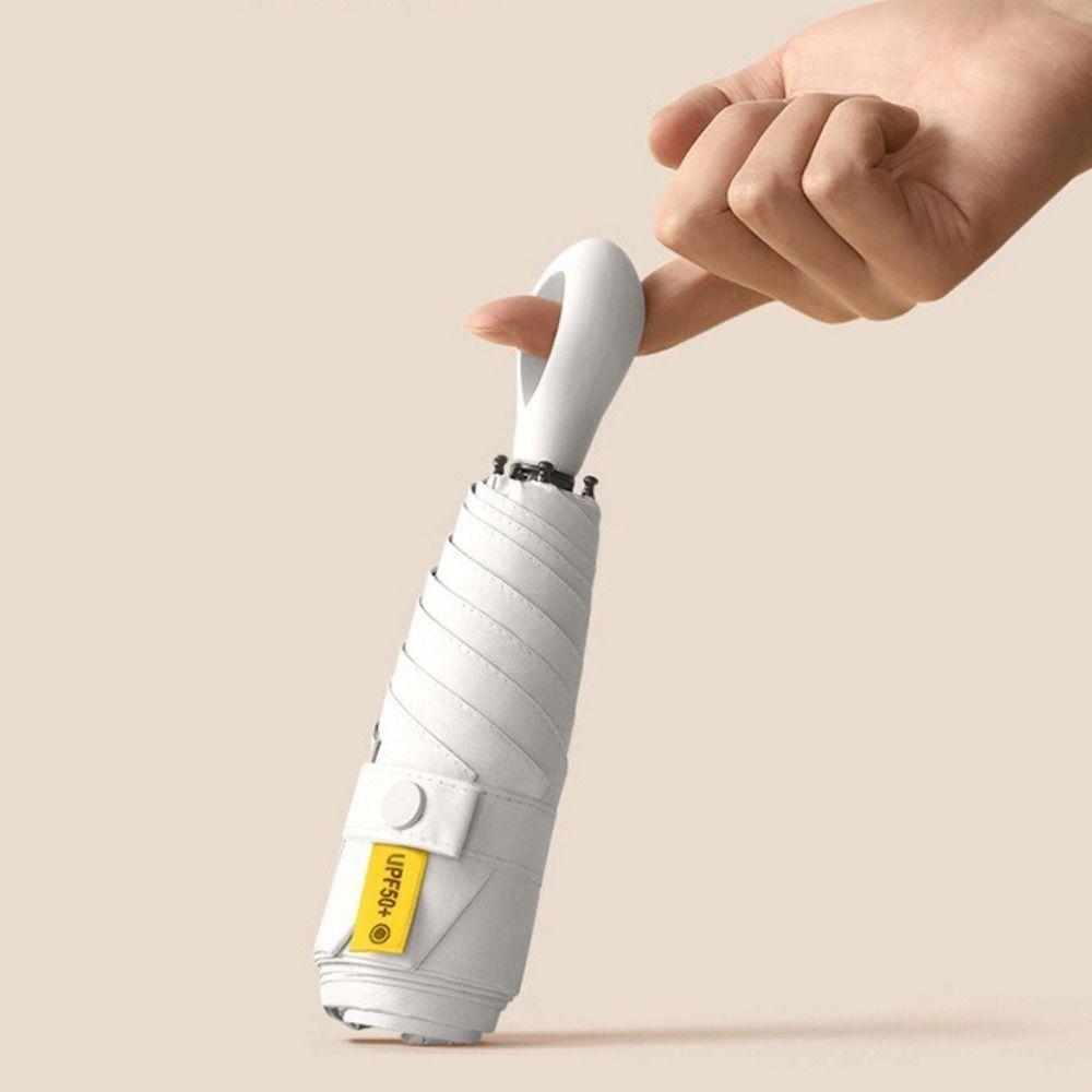 Anti UV Portable Rain Umbrella Windproof Sun Shade Pocket Parasol Mini Sun Umbrella  Student