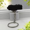Creative Cow Button Fidget Toy Keychain with LED & Sound Anti Anxiety Stress Reliever for Home Office Travel Use