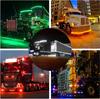 LED Side Marker Light 9-LED Track Position Lamp 24V Waterproof Universal Blue Light Red