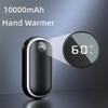 10000mAh USB Rechargeable Double Sides Heating Hand Warmer Portable Mobile Power Supply Large LED Display Heater