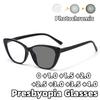 2026 New Cat-Eye Anti-Blue Light Presbyopia Glasses High-Definition Reading Eyewear with Spring-Loaded Temples 0 To +4.0