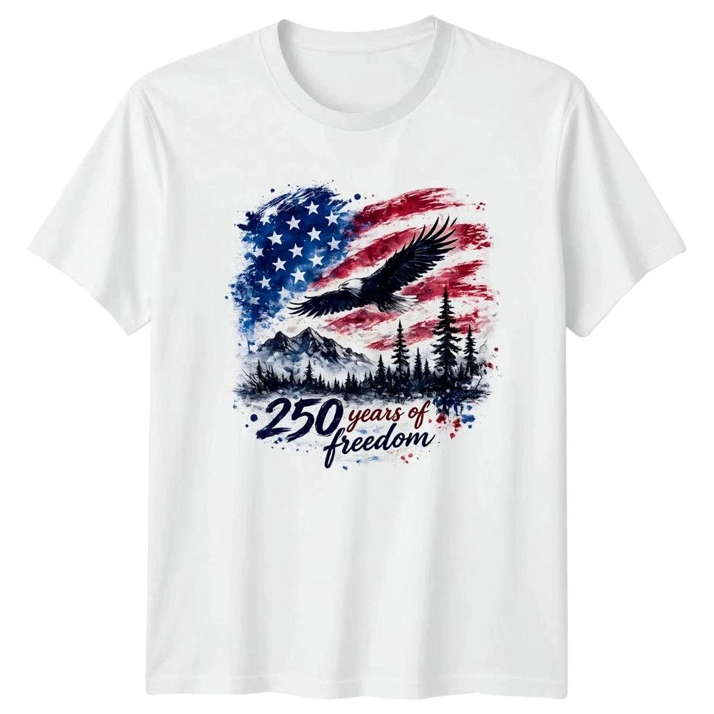 250 Years Of Freedom Tshirt Semiquincentennial Patriotic Gift For Him And Her S