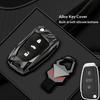 Premium Zinc Alloy Remote Car Key Case Cover Smooth Texture Shockproof for  A4L A6L Q5L A3 Q3 Q2L A5 A8 Q7 Auto Parts