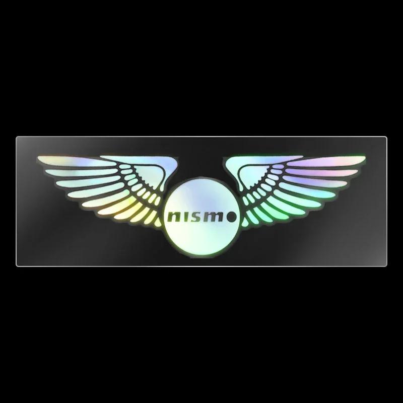 

Автомобильный Логотип Ангельские Крылья Декорация 3D Светоотражающая Водонепроницаемая Наклейка Для Nissan Nismo Tiida Teana GTR Juke Versa Almera Аксессуары