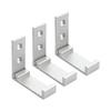 Entryway Home Wall Hook 3 Pack, Fold Down Hanging Hook Set with Metal Finish for Clothes Hats Bags and Daily Gear