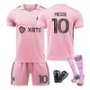 2324 Miami Home  Children's Student Adult Suit Jerseys Team Uniforms Men's and Women's Football Uniforms Fan Edition