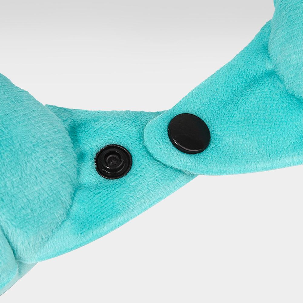Travel Pillows Airplanes Press Type Inflatable Super Light Portable Neck Pillow U-Shape Inflatable Cervical Vertebr Pillow
