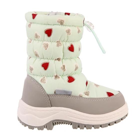 

Cute Eagle Winter Girl s Nonslip Snow Boots Kids Mountaineering Skiing Warm Felt Boots School Outdoor Activities Eur Size 22-33 22 небесно-голубой