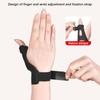 1Pcs Thumb Brace for Arthritis Pain Relief, Semi-rigid Support for Trigger Finger, Women & Men, Right & Left Hands