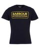 Barbour International Essential Stor Logo T-skjorte Svart Gul Unisex T-skjorte