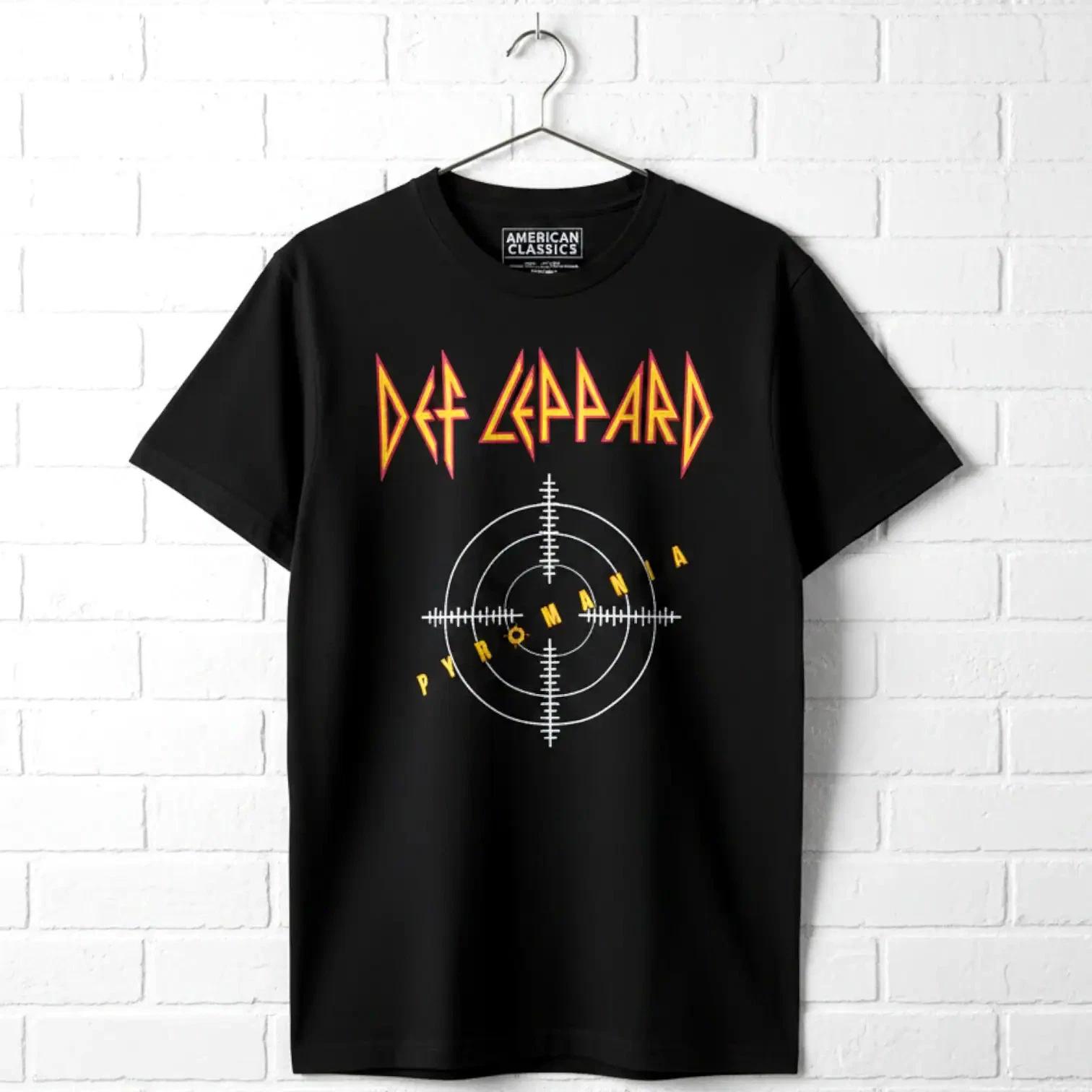 Def Leppard Pyromania Target Scope Men s T Shirt XXL