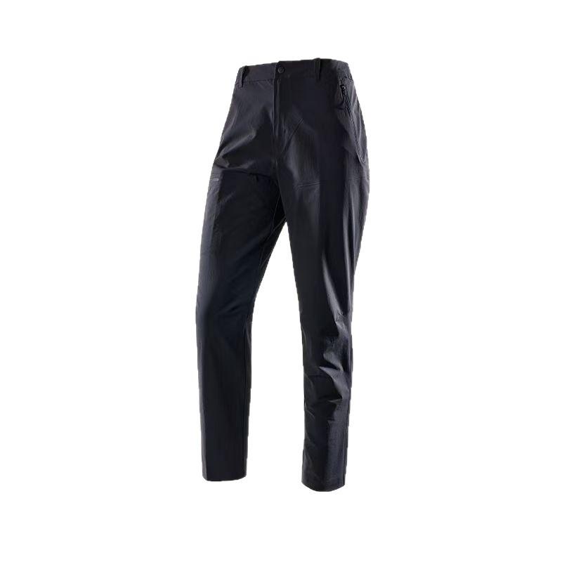 Autumn Men's Outdoor Sports Lightweight Soft Shell Pants Straight Commuting Wear-resistant Quick-drying Elastic Shock Pants