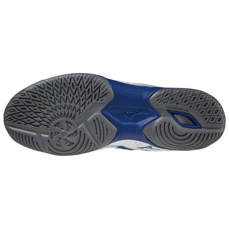 Mizuno Wave Kaiserburg 7 Unisex Bílá Modrá 81GA222027