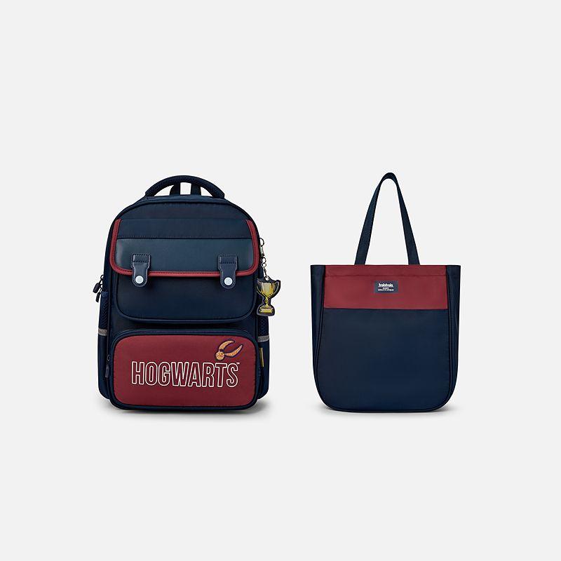 

[Harry Potter IP Same Style with Mall] Balabala Kids Schoolbag Boys Girl Backpack Spine Protection Burden Reduction Red and blue tone 00368(130cm)