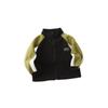 Kids Fleece Jacket Boys' Zipper Brushed Hoody Baby Color Stitching Thickened Heattech Tops Winter Stand Collar Clothes