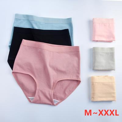 Breathable Women's Cotton Underpants Hygienic Pants Plus Size Women Briefs Underwear