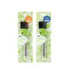 KAI Eyebrow Pencil with Brush  Comb  Brown  Black