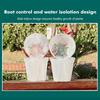 Transparent Plastic Flower Pot Root-Controlled Planting Pot With Stomata Grow Box For Planting Orchids Home Garden Supplies
