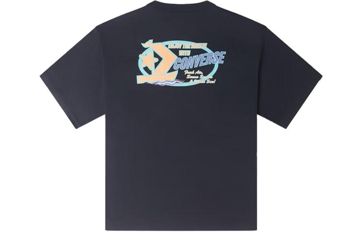 Converse SKATE VIBE GRAPHIC T Shirt Men s Black 10025441-A01 XL