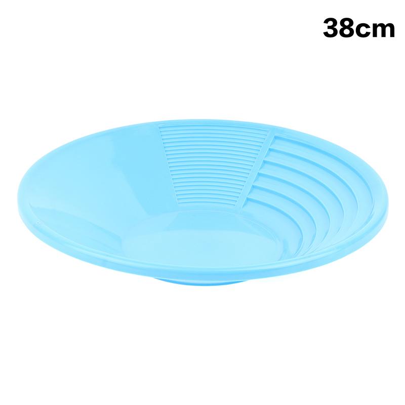 Plastikowa łopata do płukania złota z rowkami Ergonomiczne narzędzie do płukania złota Do wydobycia złota Wykrywacz metali Na zewnątrz Sprzęt do płukania złota