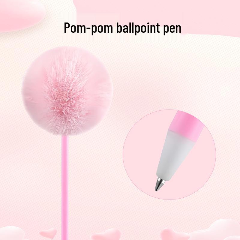 Cross-border Festival Star Sequin Ballpoint Pen - Plush Valentine's, Easter, Halloween Party Gift