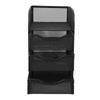 Black Desktop Organizer Metal Office Desk Organizer Pen Container Desk Organizer  For Office