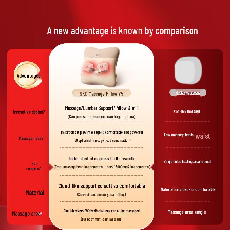 SKG V5 Heated Lumbar Massager