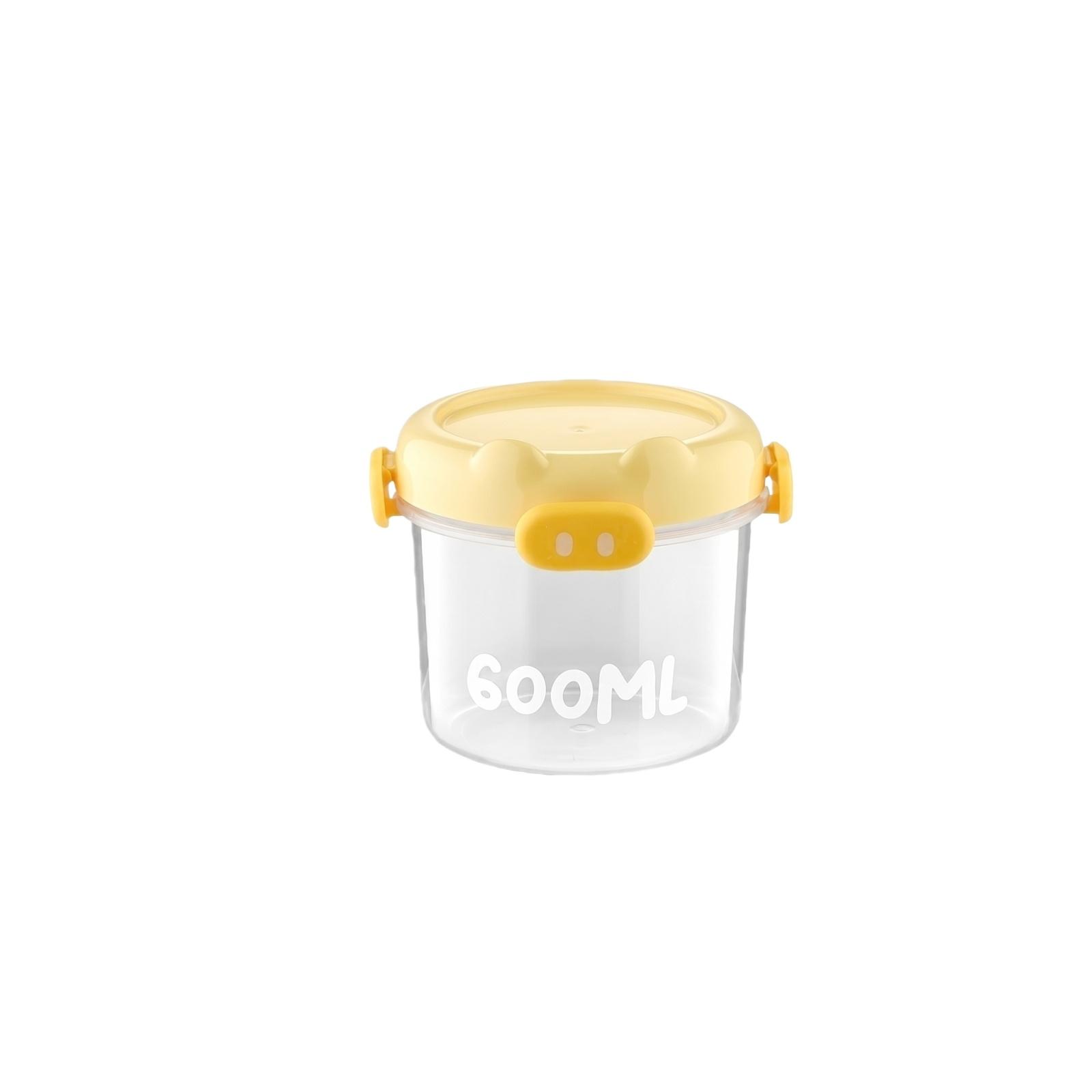 

Kitchen Sealed Tank Transparent Food Storage Container for Grains Snacks Tea one size