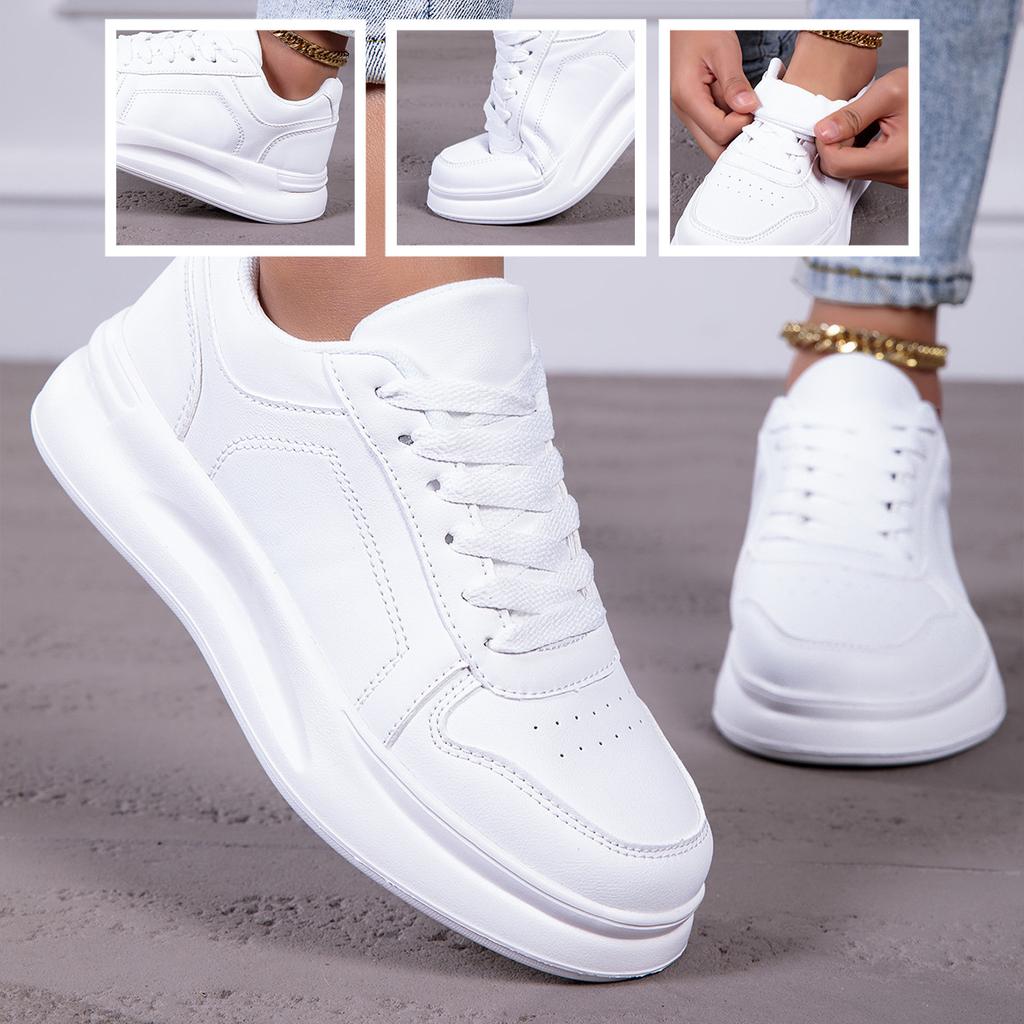 Large size spring autumn leather surface new casual sports shoes youth casual board shoes